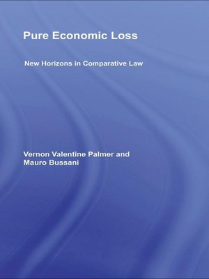 cover image of Pure Economic Loss